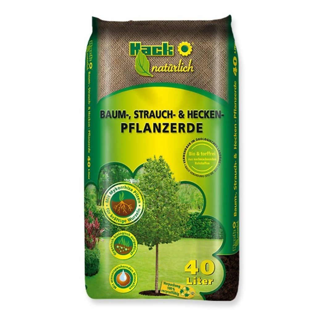 Hack Baum- Strauch- & Hecken- Pflanzerde 40L Produktbild 