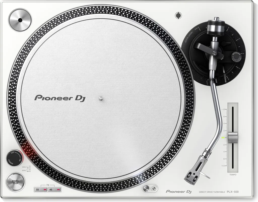 Platine vinyle Pioneer PLX-500-W pour numériser sans perdre le son