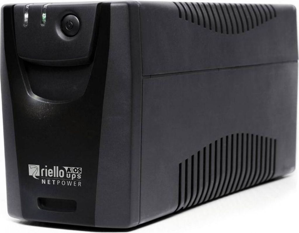 Interaktive USV Riello Net Power 800 480 W Schwarz Produktbild 