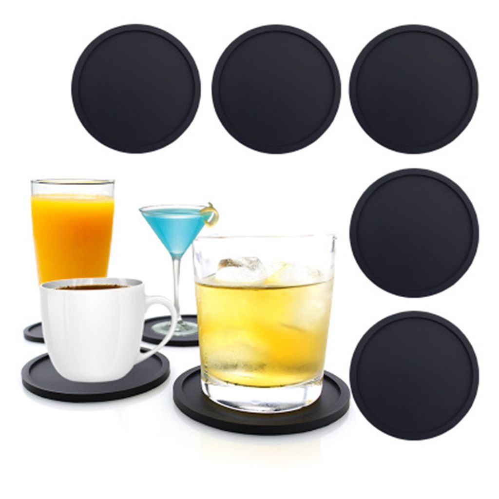 Getränke Untersetzer Runde Trinken Coaster 10 Pack Silikon