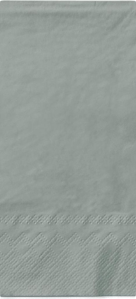 Sovie HORECA Serviette in Grau aus Tissue 3-lagig, 40 x 40 cm, 1/8 Falz, 100 Stück