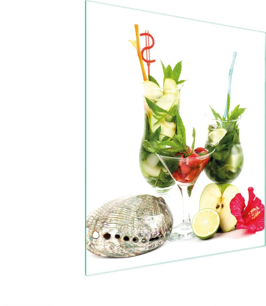 Tagliere in Vetro 45x52 Frutta | Coprifornelli Vetro Temperato Cucina