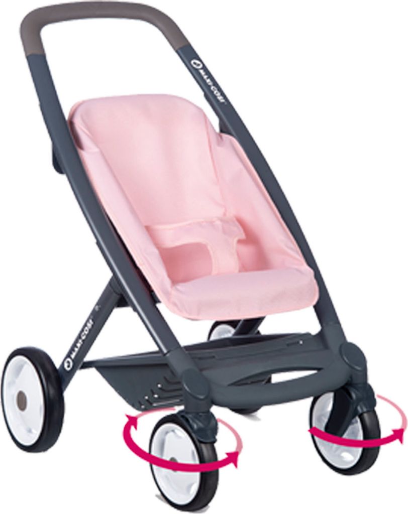 Smoby Maxi Cosi & Quinny Deep Puppenwagen 3in1 Rosa Produktbild 14