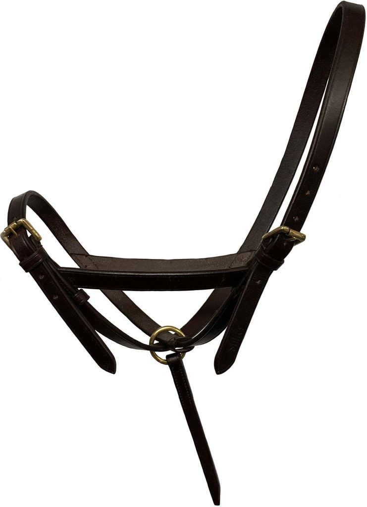 Blenheim - Fohlen Slip-Halfter, Leder ER869 (Fohlen) (Braun)