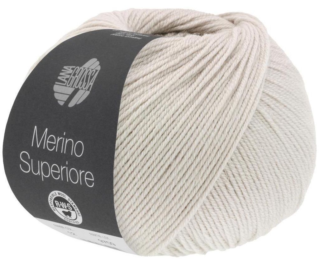 Lana Grossa - Merino Superiore 0004 grege Produktbild 