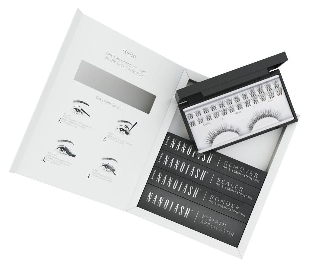 Nanolash DIY Eyelash Extensions Starter Kit Set zur Produktbild 