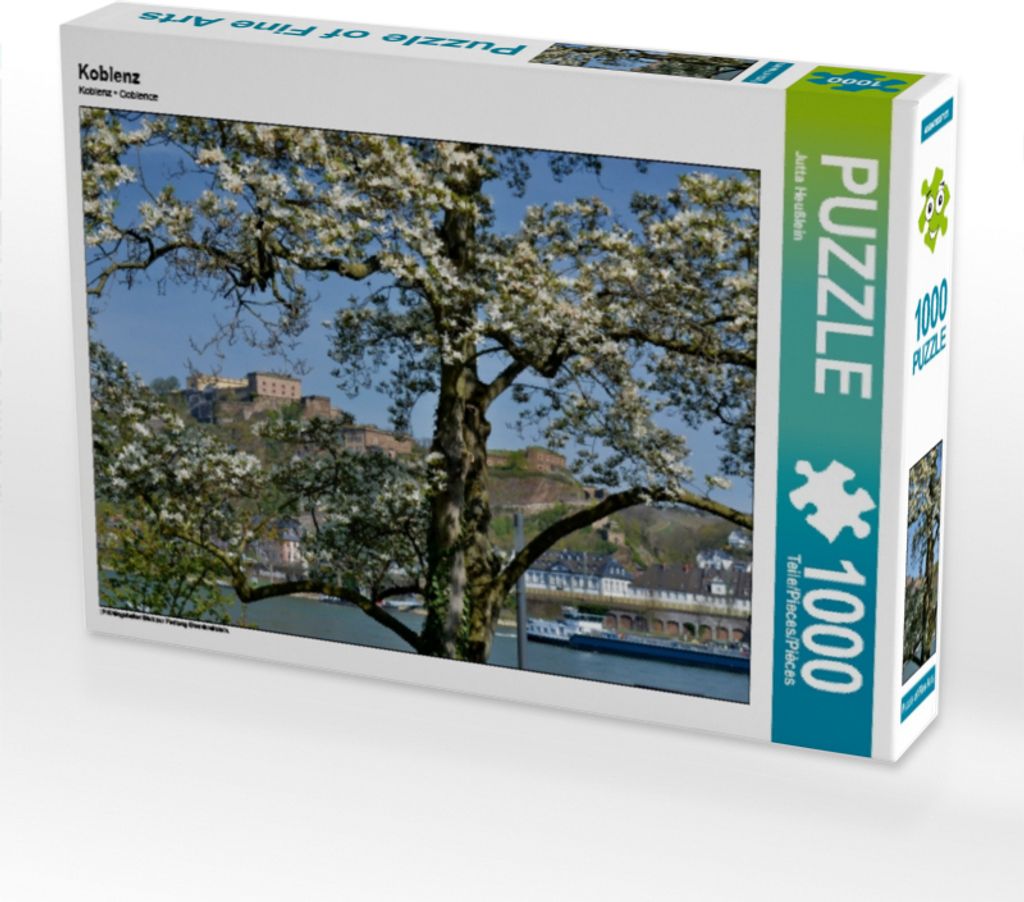 Calvendo Koblenz 1000 Teile Puzzle quer 640x480mm, Heußlein Jutta; 7414629