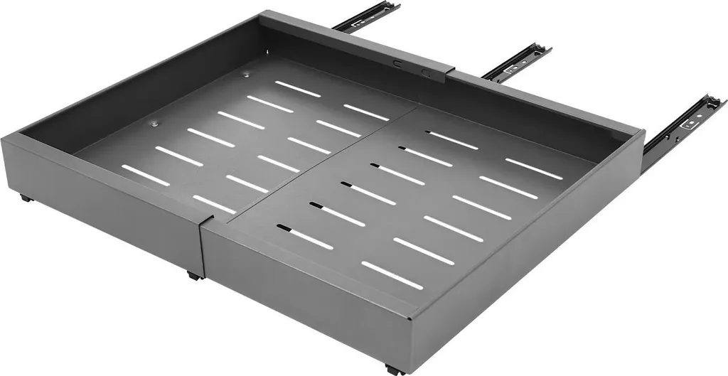 Panier coulissant pour meuble bas de cuisine télescopique et extensible