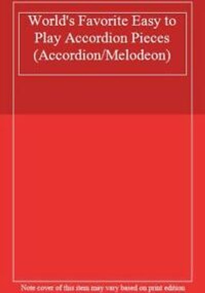 World's Favorite Easy to Play Accordion Pieces (Accordion/Melodeon). (COR)