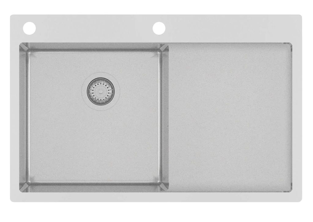 Edelstahlspüle Gurari TERRA 101N/L Spüle 780 x 500 mm Premiumqulität