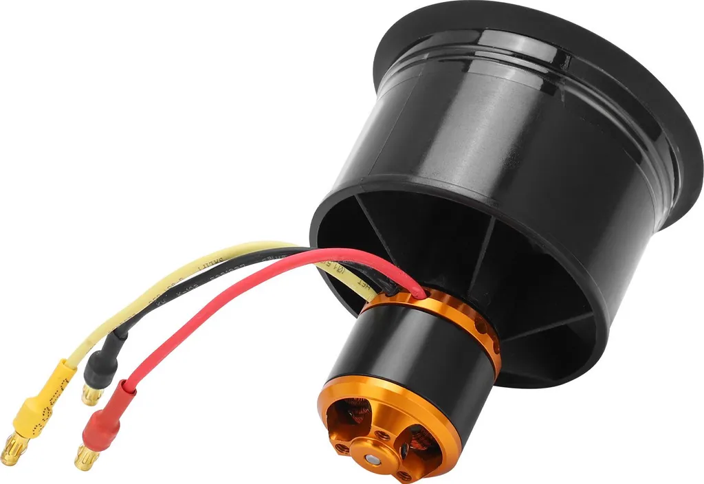 Système EDF 50mm Anti-Vibrations Moteur 5000KV pour Avion RC Jet CW
