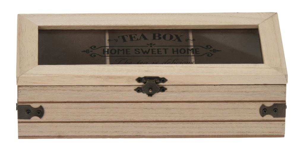 Bambus-Aufbewahrungsbox Mit Roll-Deckel – Ca. 16x12x7 Cm, Natürliches Holz, Für Tee, Schmuck & Geschenke