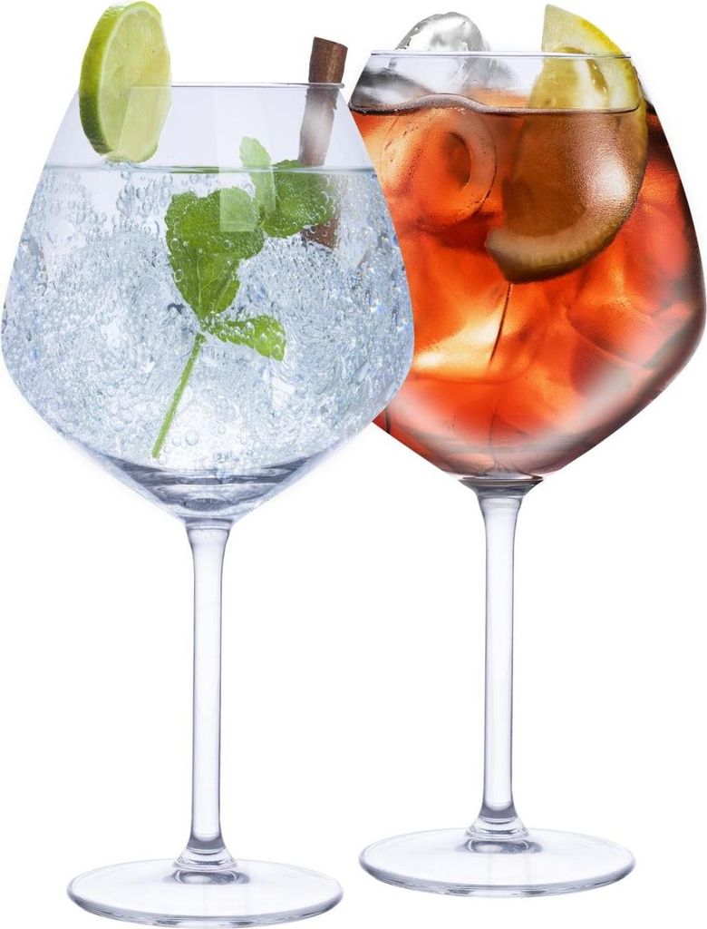 alpina Gin Tonic Gläser Set 4 Stück – Große Gin Gläser – Produktbild 