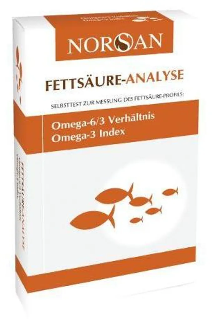 Analyse acides gras Norsan 1 pc - Équilibrez votre rapport Oméga-6/3