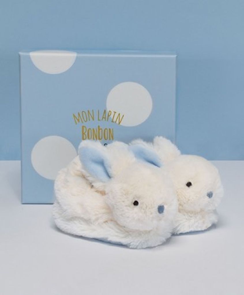 Set regalo Doudou - Set di scarpine con sonagli coniglio Immagine del prodotto 