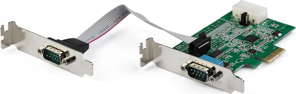 Adaptateur PCIe vers 2 Ports Série pour Automatisation et Terminaux