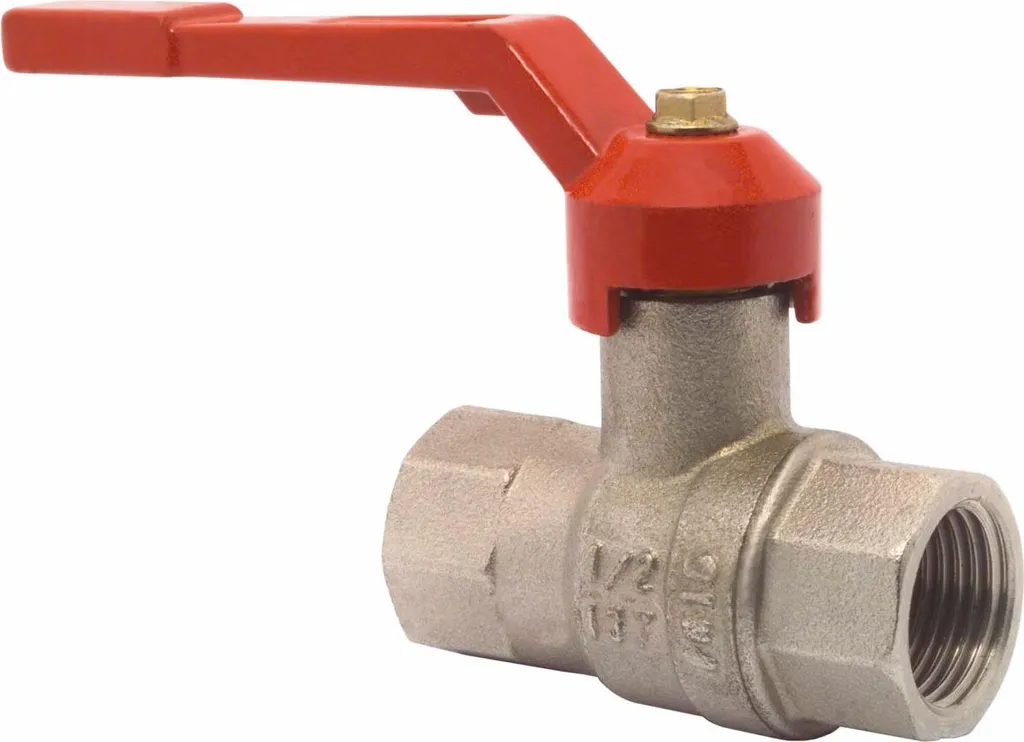 Robinet Elmag 46005 FI 1/2, Vanne en laiton nickelé haute résistance