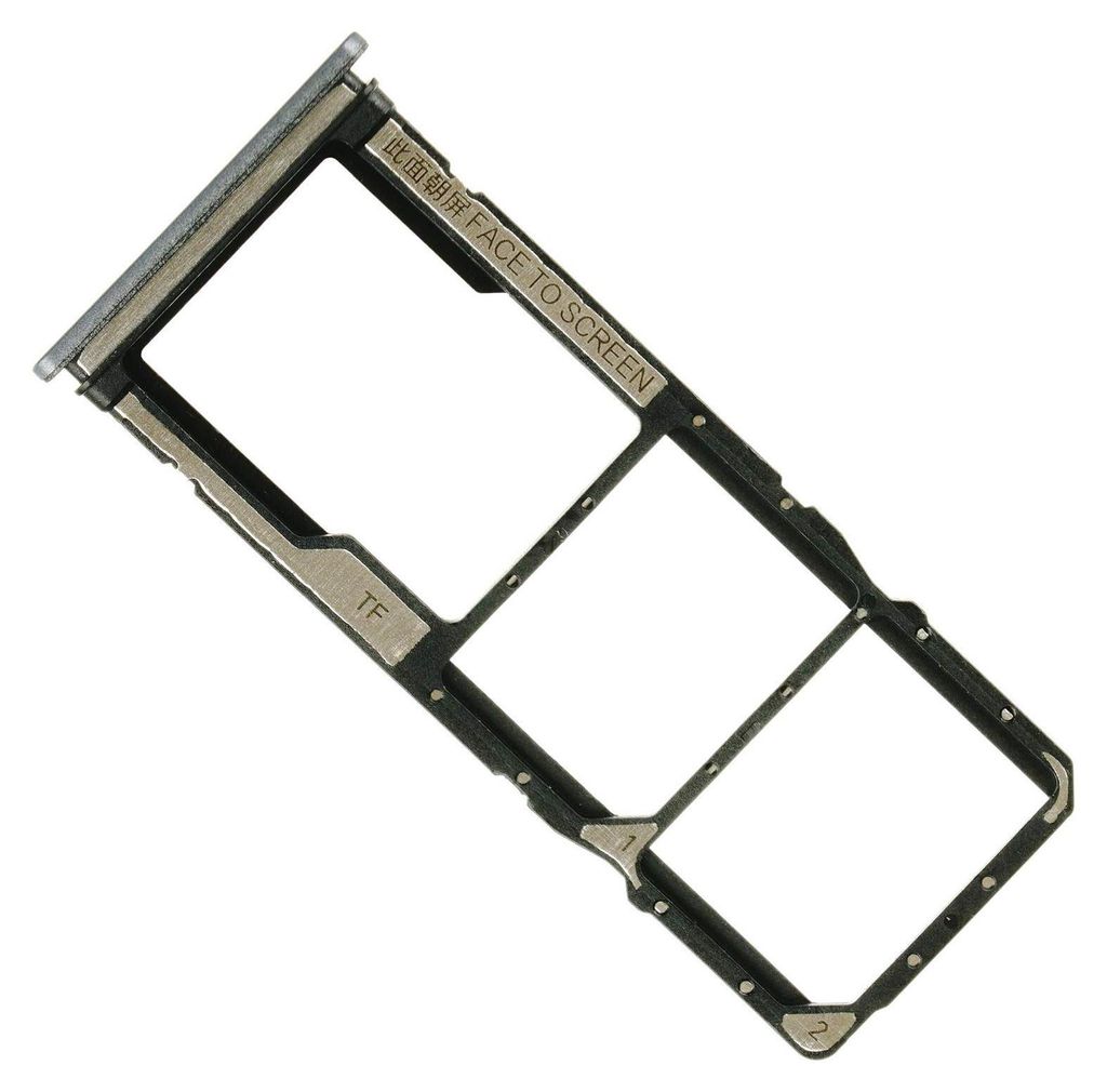 Redmi 9 Sim Karten Halter Tray Fach (Midnight Grey), Grau Produktbild 
