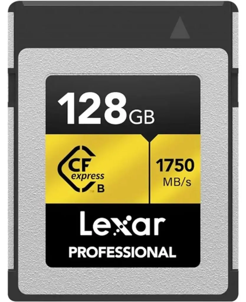 Carte Lexar CFexpress Type B 128Go Idéale pour Tournage Vidéo 8K RAW