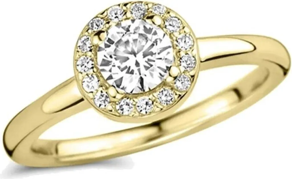 Anello Liu Jo LJ2508M10 Misura 10 Oro Acciaio Inossidabile Donna