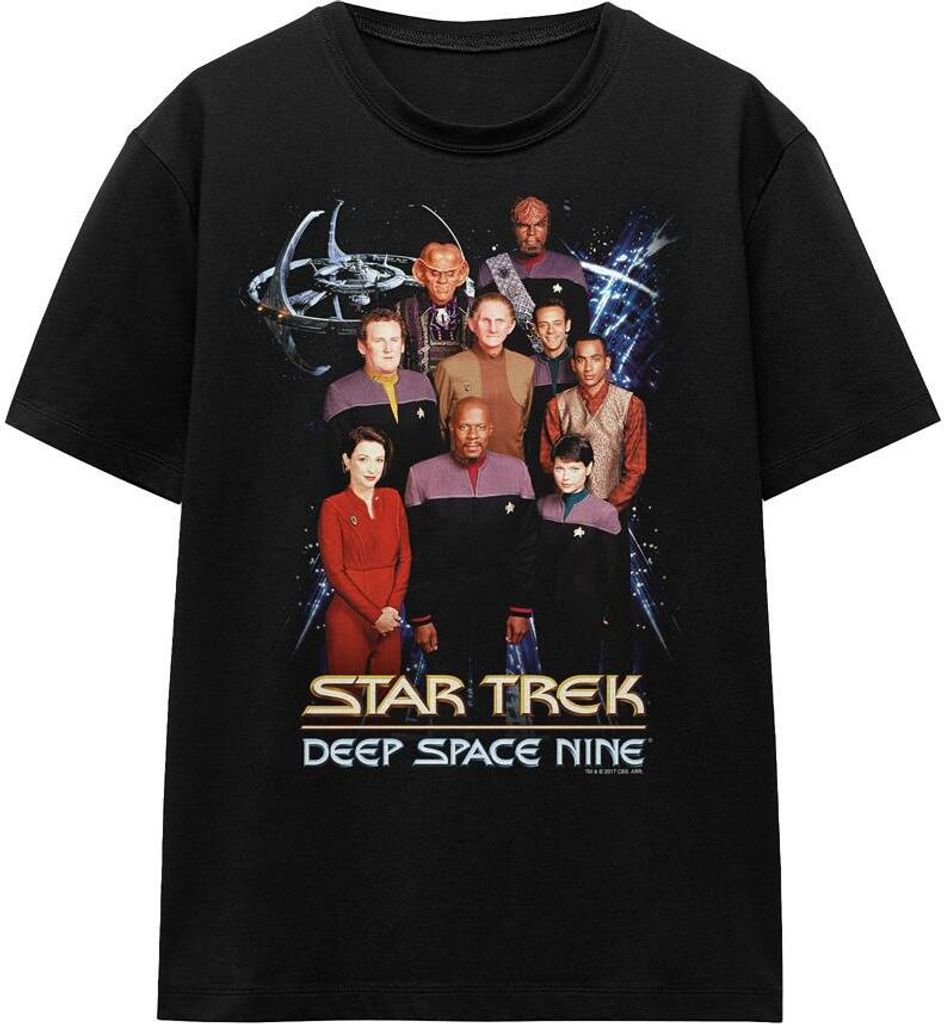 Star Trek - "DS9" T-Shirt für Herren/Damen Uni TV16131 (XXL) (Schwarz)
