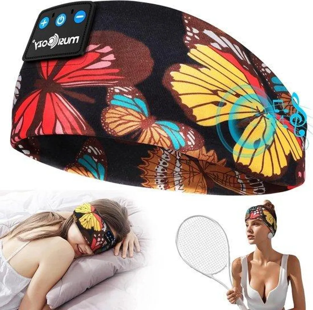 Casque sommeil Bluetooth sans fil - Fini les douleurs d'oreilles au réveil