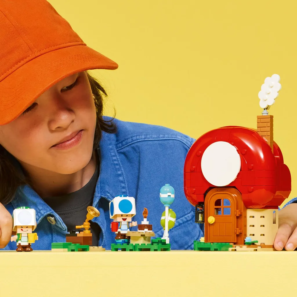 LEGO Super Mario 72041 Kit Maison de Toad pour Agrandir votre Monde de Jeu
