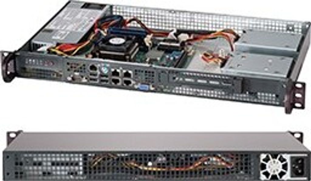 Supermicro CSE-505-203B - DDR4-SDRAM - Rack (1U) - 200 W - 0 - 40 °C - -40 - 70 °C - 8 - 90%