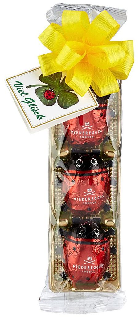Niederegger Marzipankevertjes, set van 3, met pure Productafbeelding 