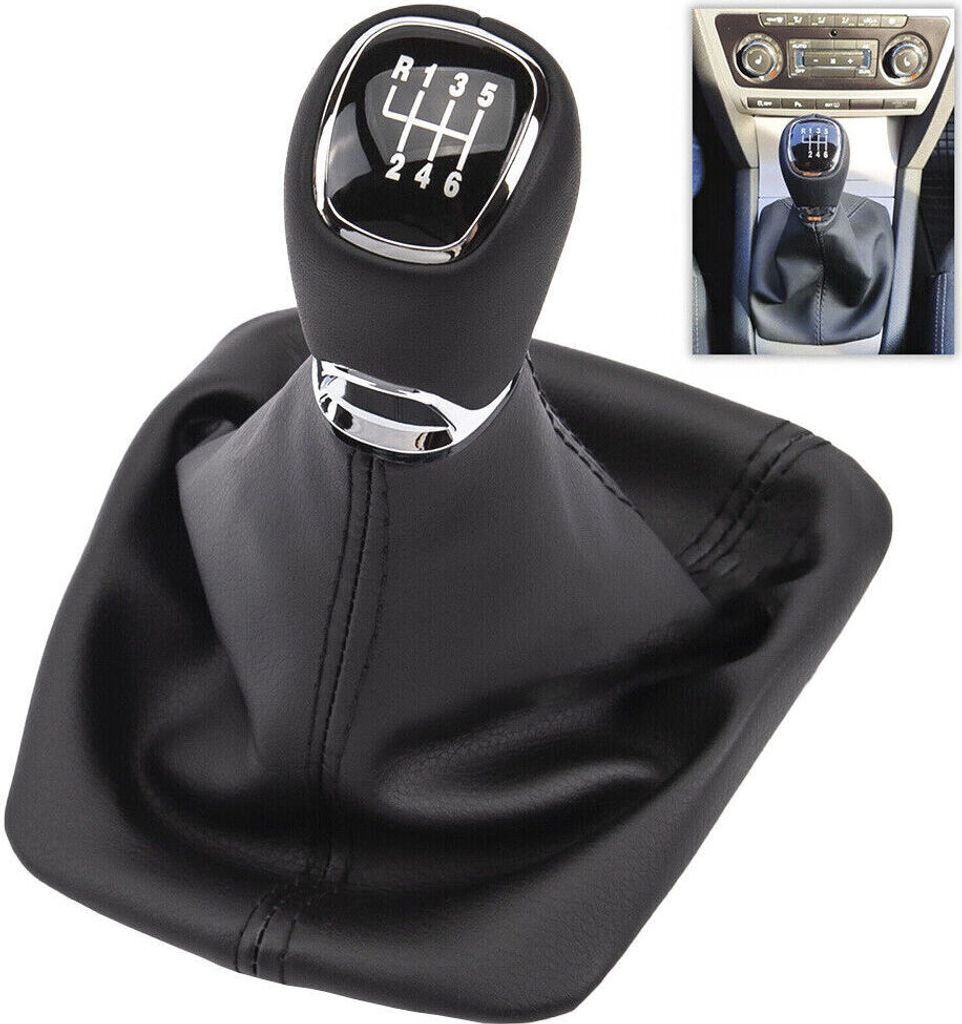Řadicí páka kůže + rám 6 rychlostí Pro Škoda Octavia 2 II Obrázek produktu 