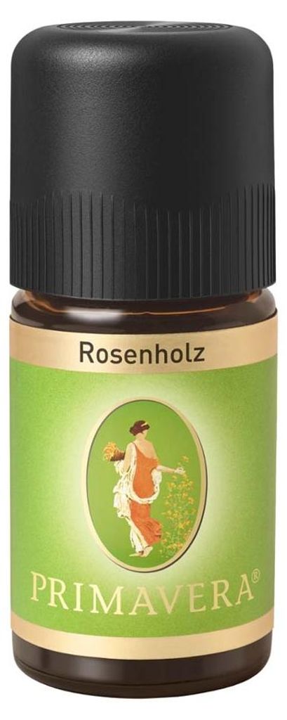Primavera Ätherisches Öl Rosenholz, samtig-rosig, fein-holzig, 5ml, 6er Pack, Wasserdampfdestillation