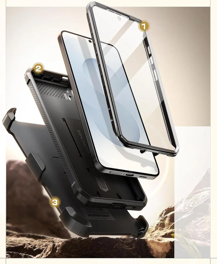 Supcase Unicorn Beetle Pro Galaxy S25 Fe Nero - 21