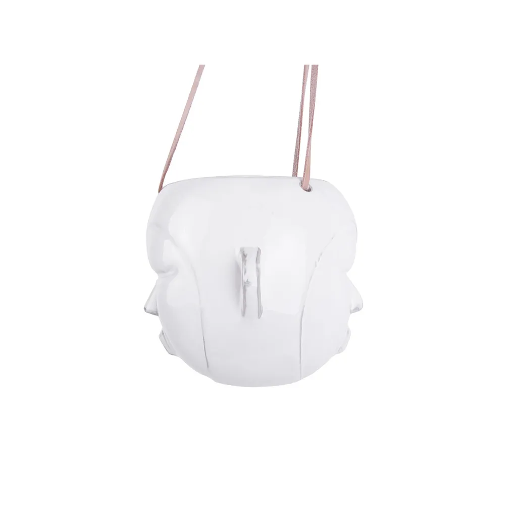 Pot de Fleurs Suspendu pour Jardin Vertical Intérieur Blanc Masque - 2