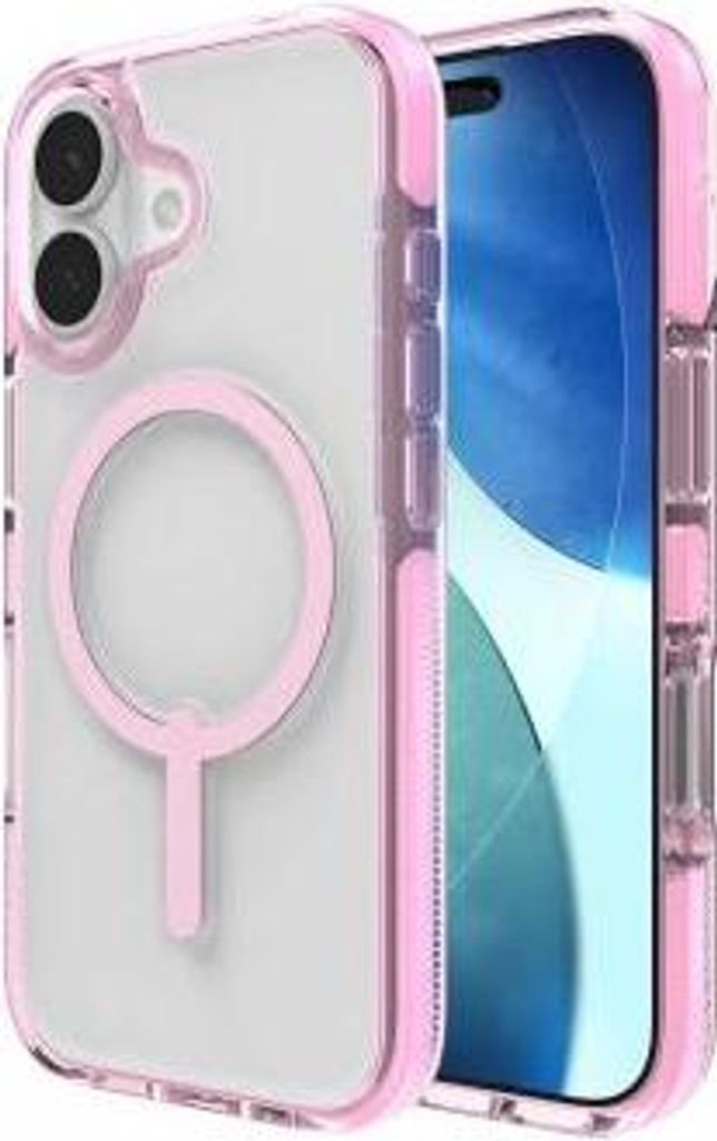ZAGG Santa Cruz Snap, Cover, Apple, iPhone 17, 16 cm (6.3"), Pink, Transparent