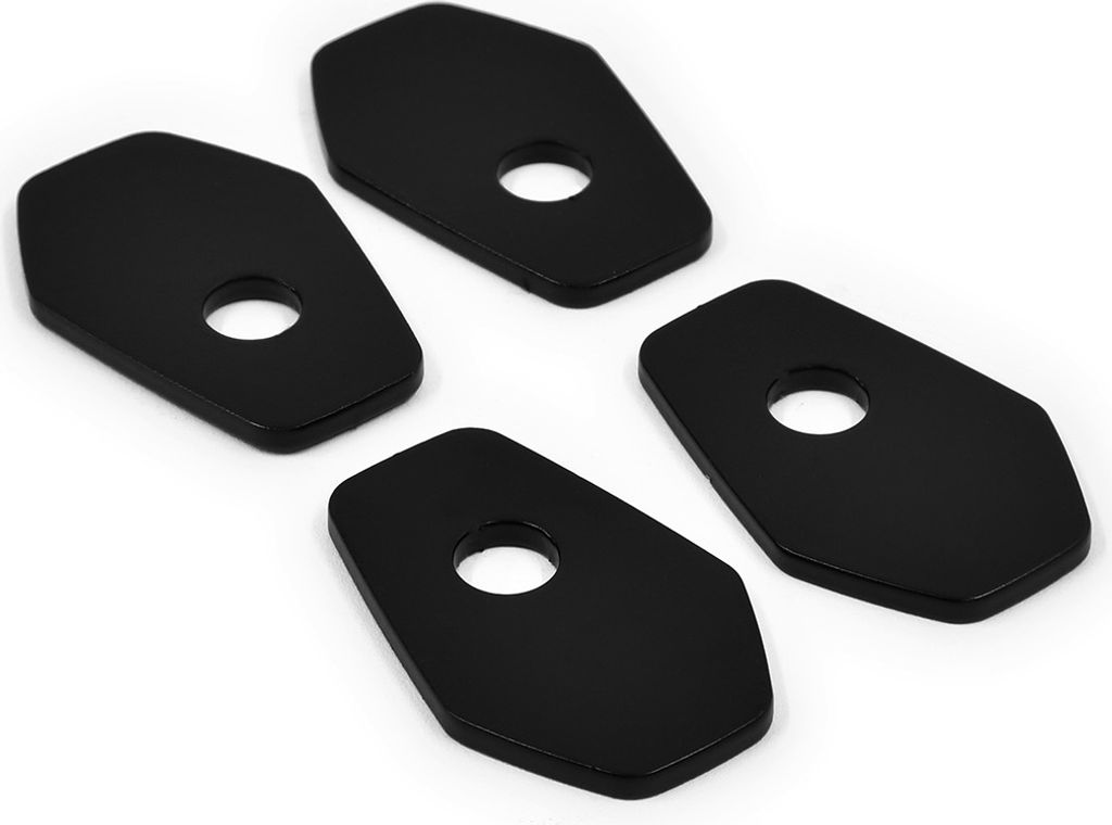 Adapterplatten für Motorrad Blinker Indy Spacer kompatibel mit Suzuki GSX-S 1000 M10