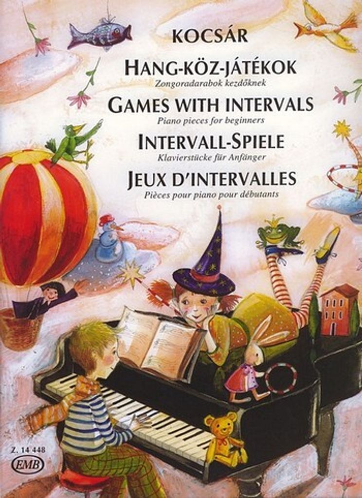 Intervallspiele für Klavier
