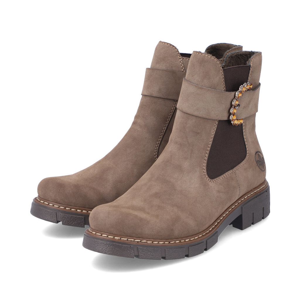 Rieker Stiefelette Braun in Gr. 36