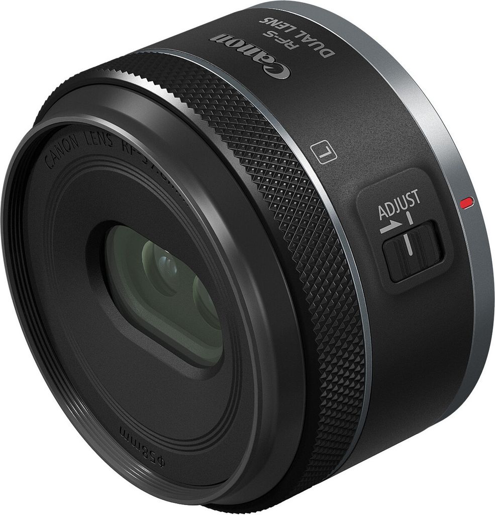 Canon RF-S 7.8mm F4 STM DUAL MILC Stereoscopic lens Schwarz Produktbild 