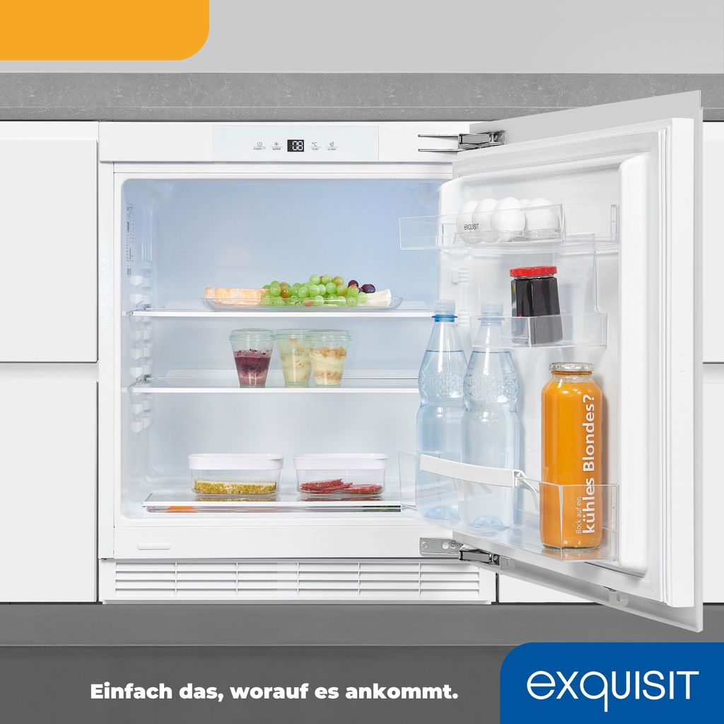 Exquisit Unterbau Vollraumkühlschrank UKS140-V-FE-010E | Produktbild 5