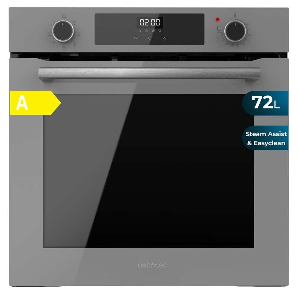 Cecotec Multifunktionsbacköfen Bolero Hexa M226000 Glass Grey A