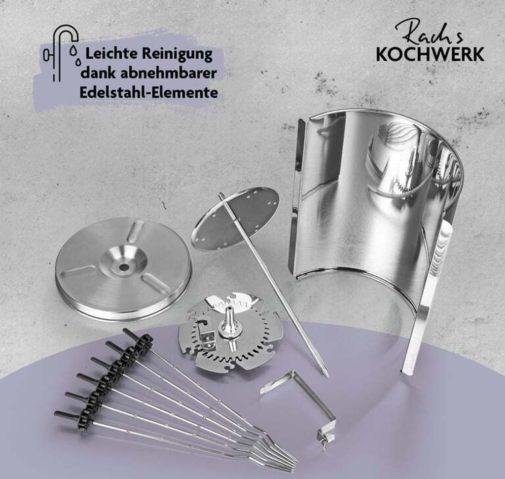 Rachs KOCHWERK Dönergrill - Schwarz Produktbild 5