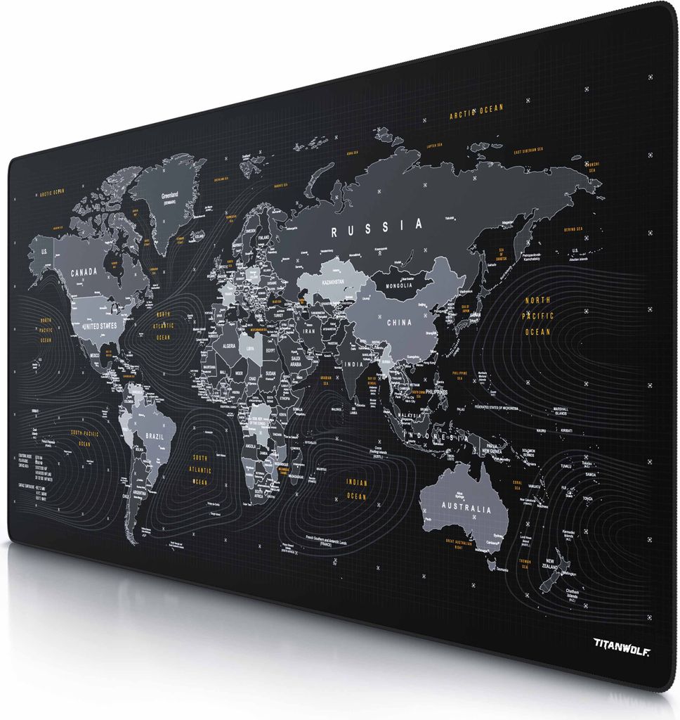 Titanwolf Gaming Mauspad, XXXL Speed Mousepad 1200 x 600 Produktbild 