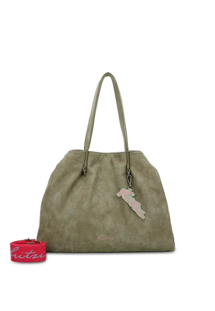 Fritzi aus Preußen Filli02 Sunny Shopper Moss - Sac shopping kaki chic