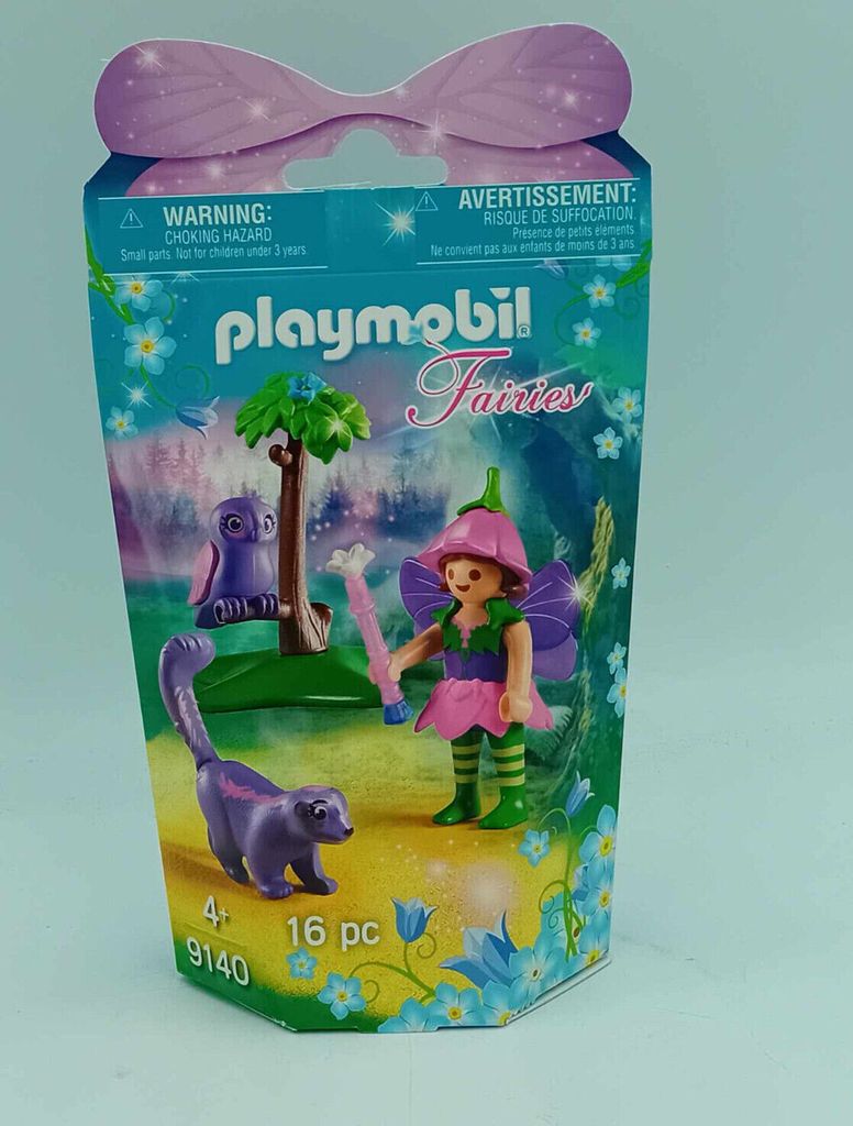 PLAYMOBIL 9140 Feenfreunde Eule und Stinktierchen Produktbild 