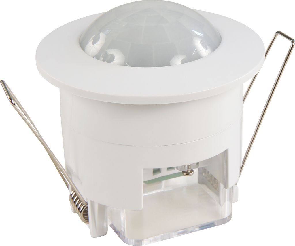 Bewegungsmelder McShine "LX-630", 360°, 230V / 1.200W, weiß, Unterputz, LED geeignet