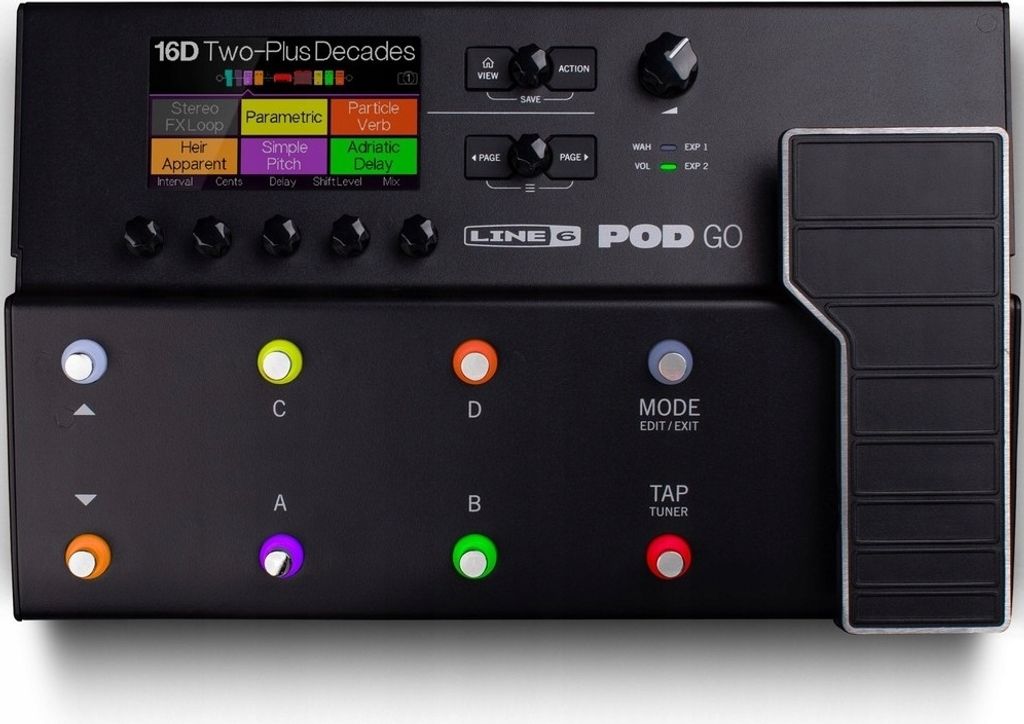 Line6 POD Go Profesjonalny Multiefekt Gitarowy Model Helix Zdjęcie produktu 