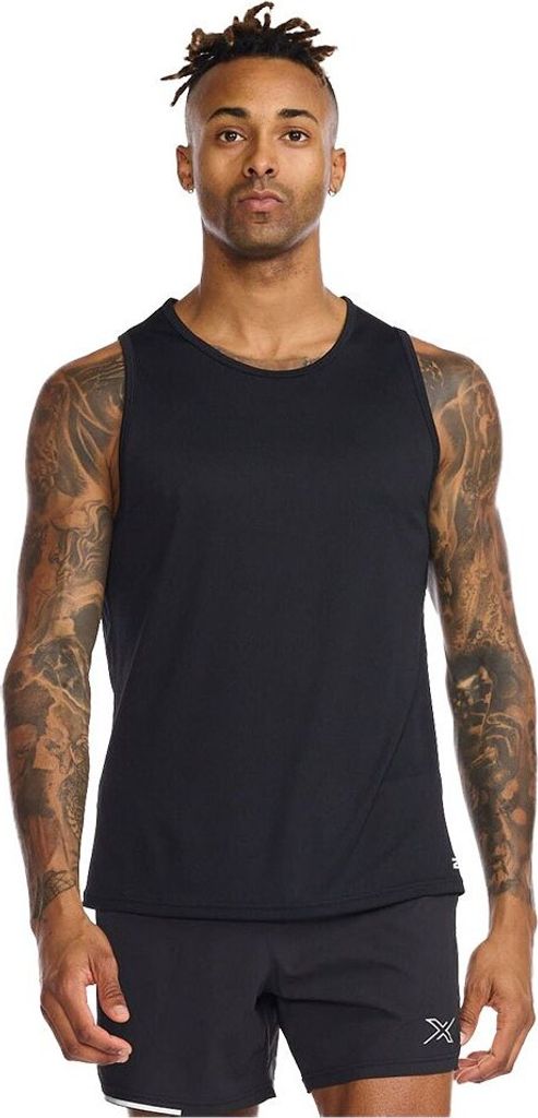 2xu Aero ärmelloses T-shirt Schwarz M Mann Schwarz M