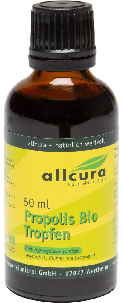 Allcura PropolisKrople, 50 ml roztwór Zdjęcie produktu 
