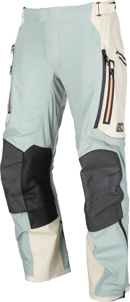 Klim Adventure Rally Gore-Tex Enduro Motorrad Textilhose, grau/mint/orange, 34