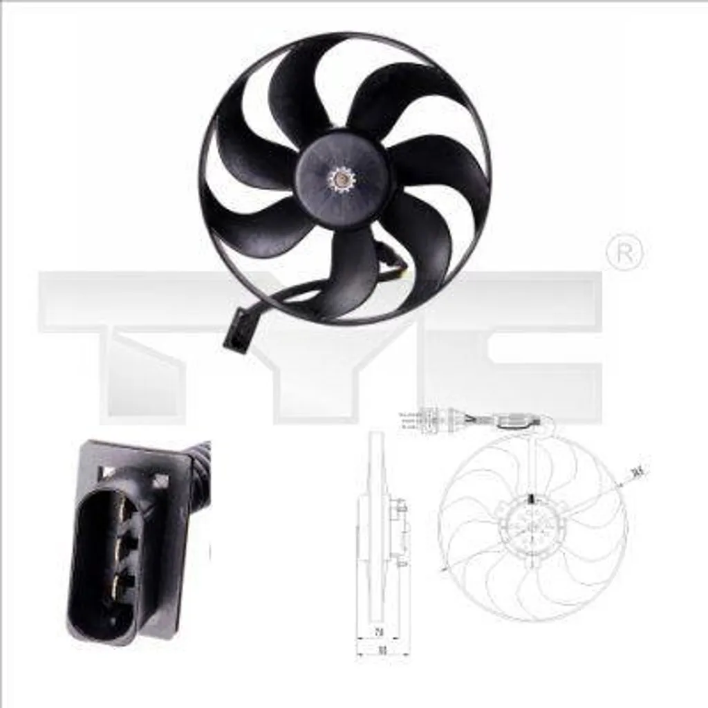 Ventilateur de Radiateur pour VW Lupo et Fox : Idéal pour Trajets Urbains